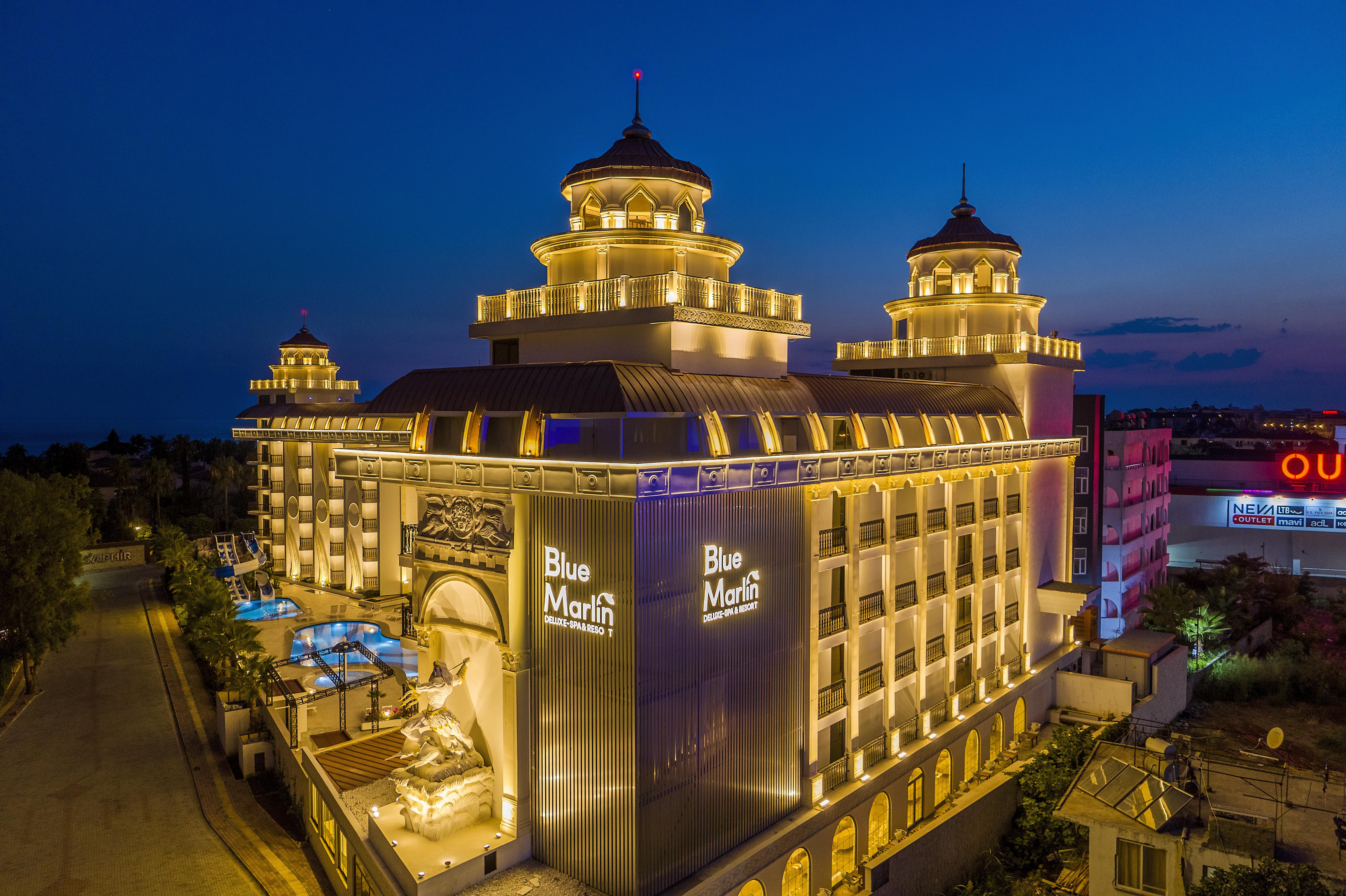 Blue Marlin Deluxe Spa & Resort Конаклы Экстерьер фото Blue Marlin Hotel
